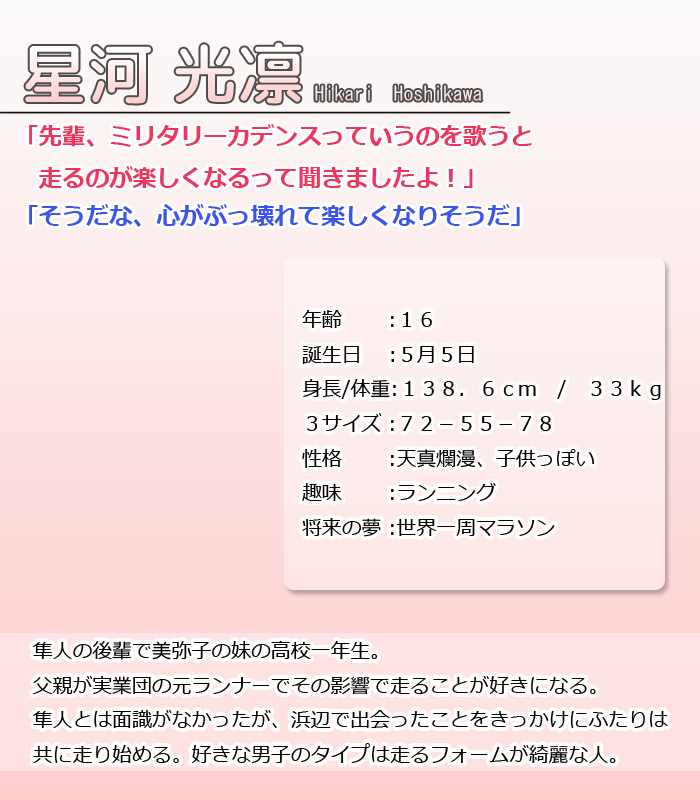 星河光凛の説明画像